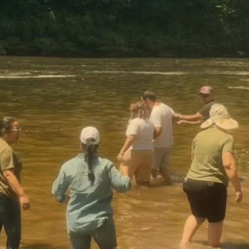 Baptized in Delaware River