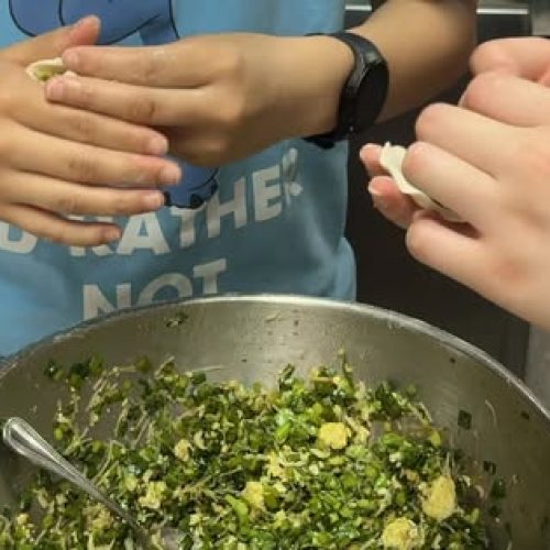 A dumpling night at Eddy Farm